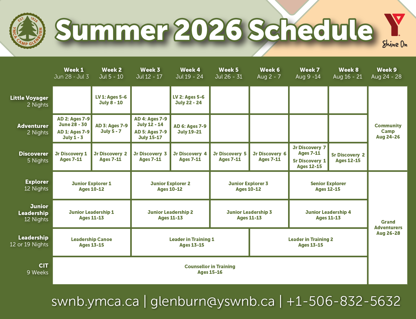 CG Summer Schedule 1405x1080