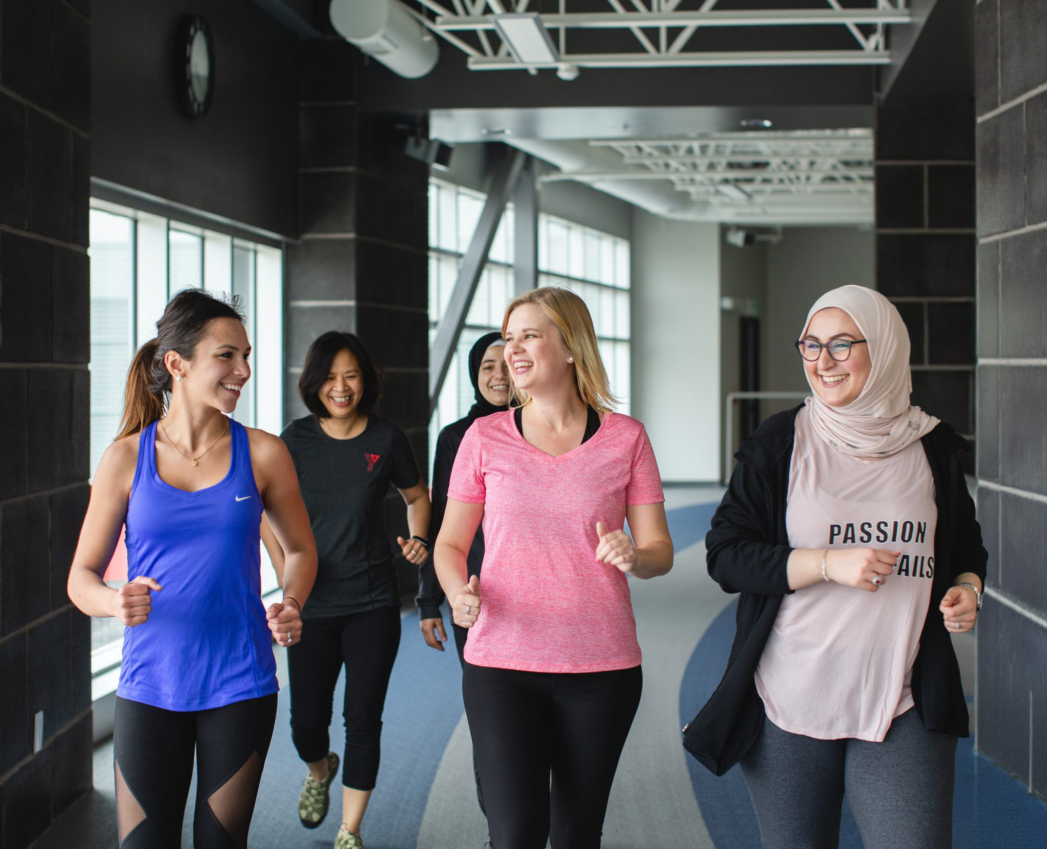 YMCA_Ladies on track