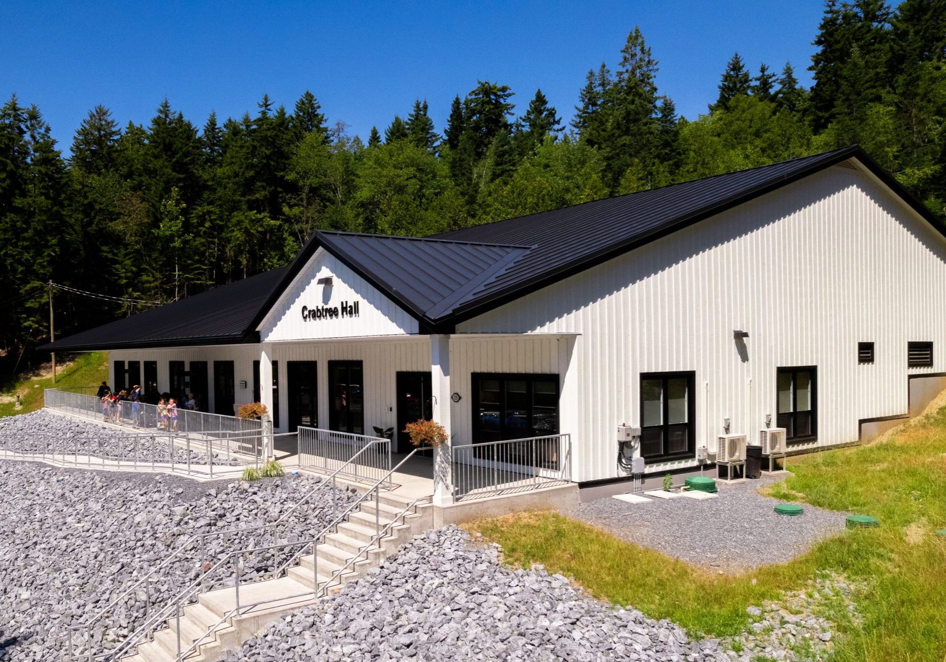 Crab Tree Hall Left Side Exterior